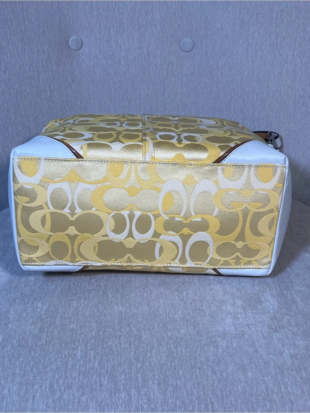 Coach bag yellow